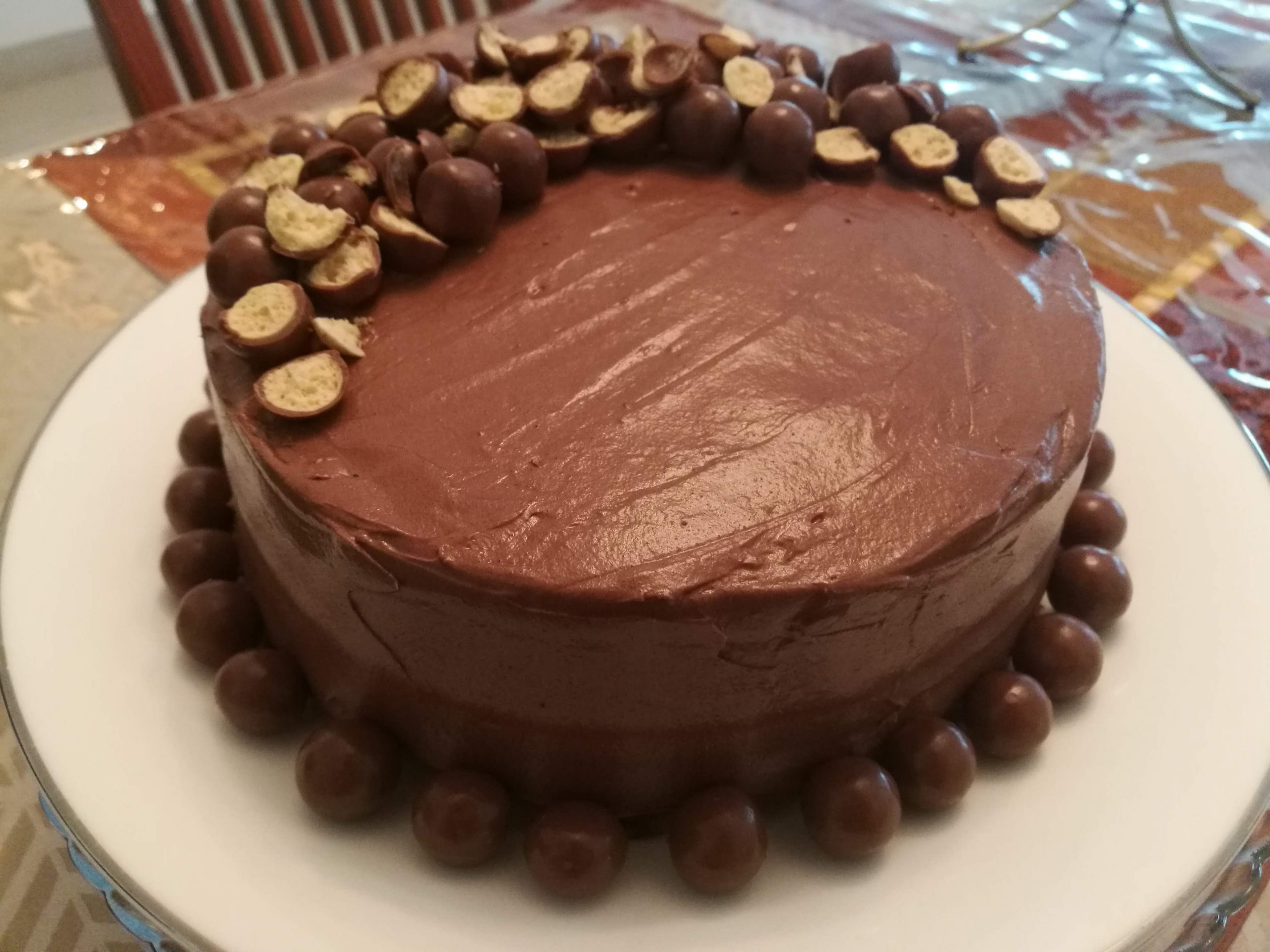 Chocolate Malt Cake With Maltesers