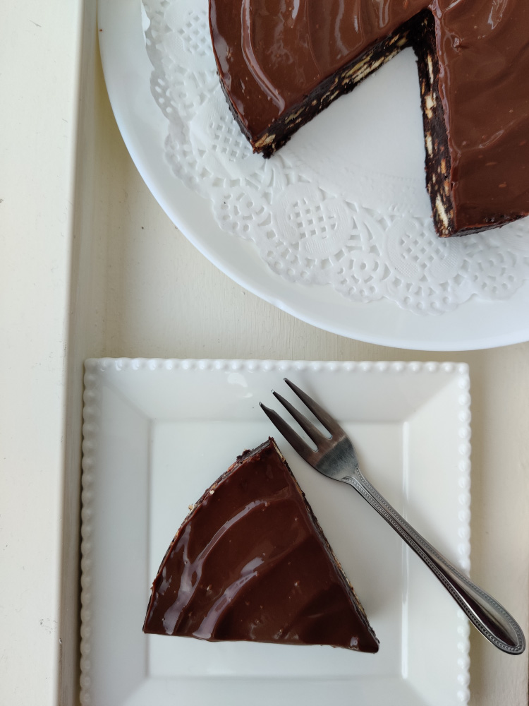 no bake chocolate biscuit cake 