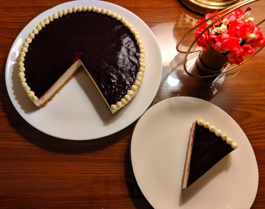 blackberry cheesecake