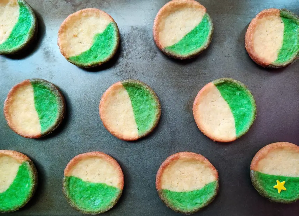 pakistan flag cookies