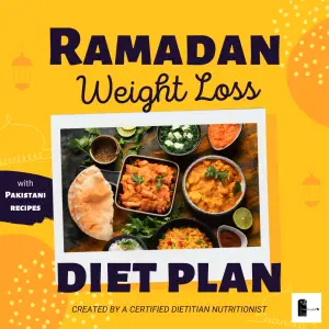 ramadan weight loss diet plan pakistani recipes