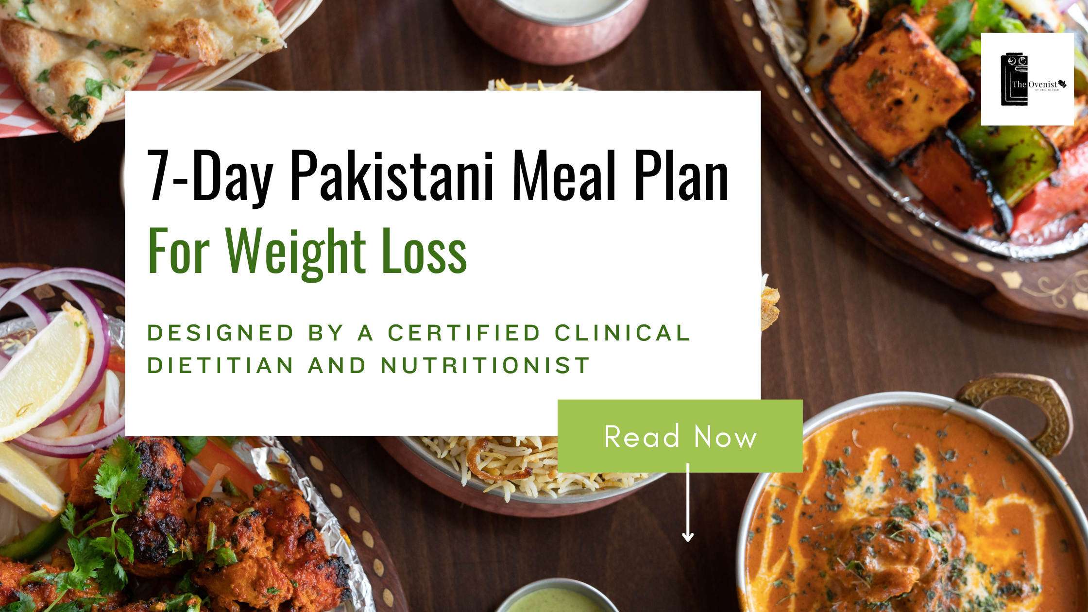 7-Day Pakistani Meal Plan for Weight Loss (Gulf Brands)