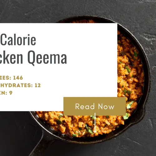 low calorie chicken qeema