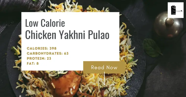 Low Calorie Chicken Yakhni Pulao