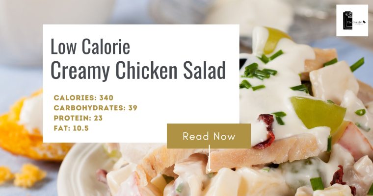 Low Calorie Creamy Chicken Salad