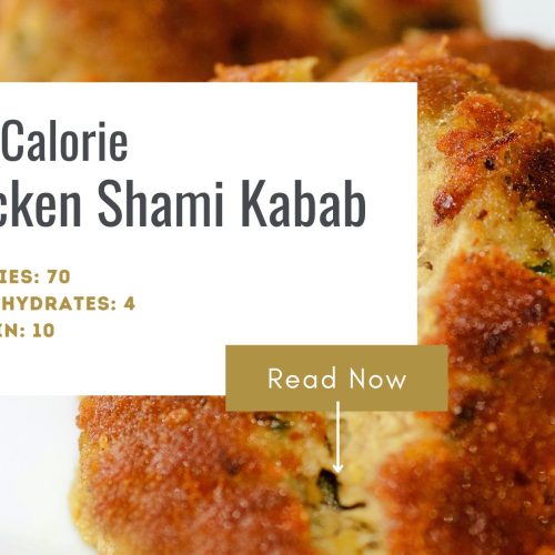 low calorie shami kababs