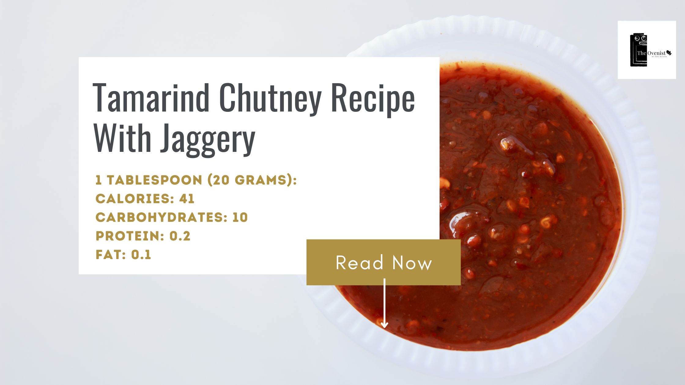 Tamarind Chutney Recipe with Jaggery