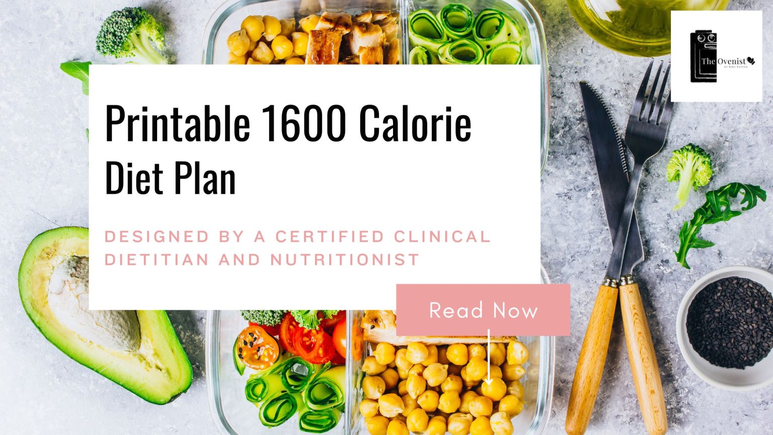 1600 Calorie Meal Plan PDF - 7 Day High Protein Printable Plan