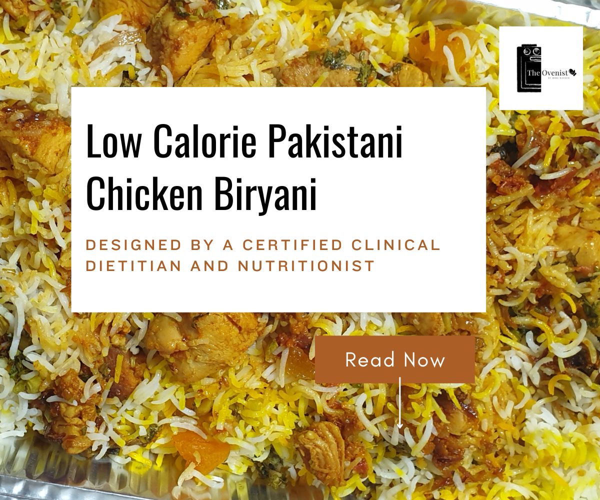 Low Calorie Pakistani Chicken Biryani