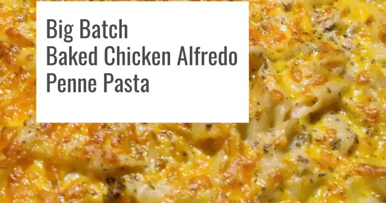 Easy Baked Chicken Alfredo Pasta | Family Pack Recipe