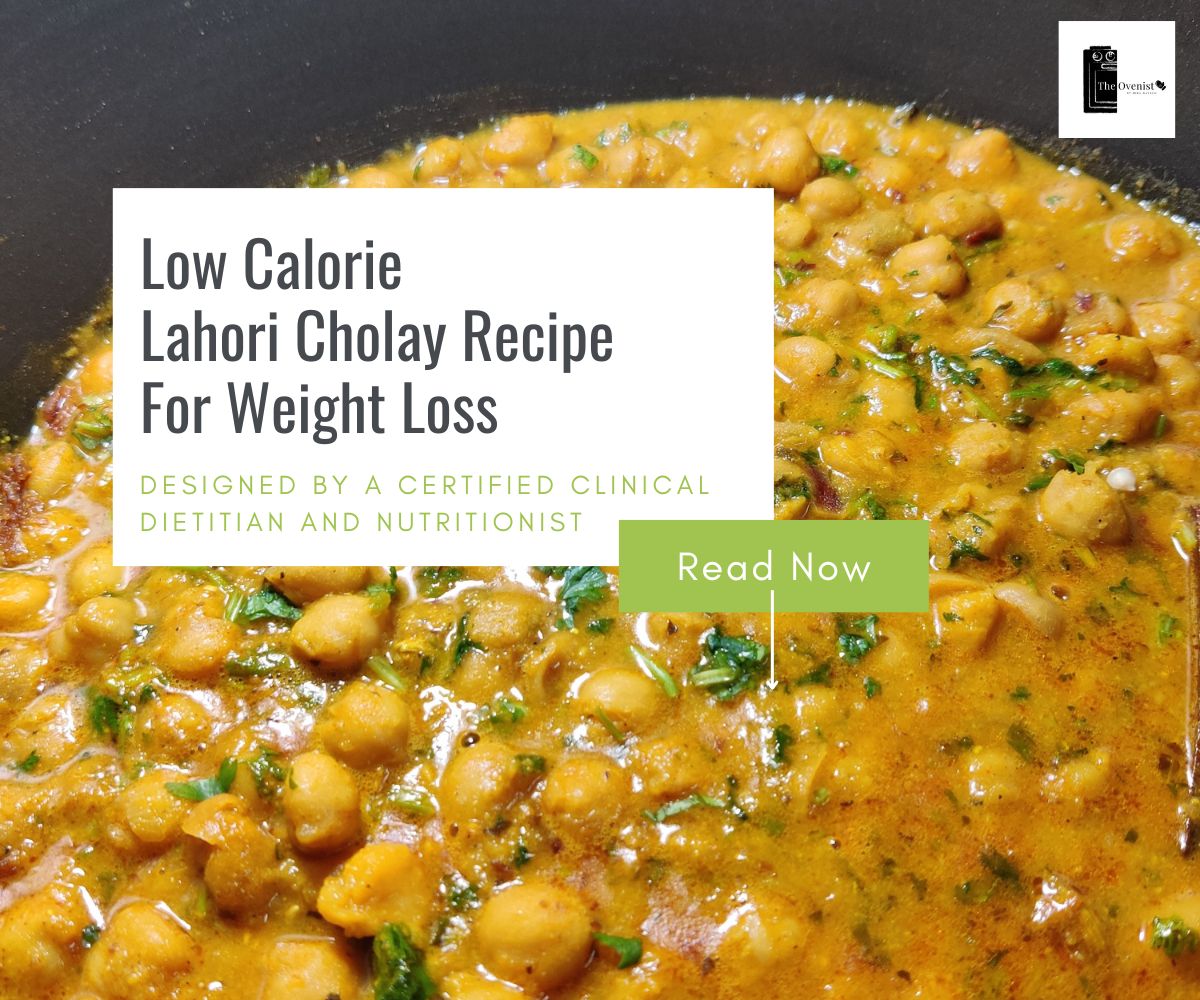 Low Calorie Lahori Cholay Recipe For Weight Loss