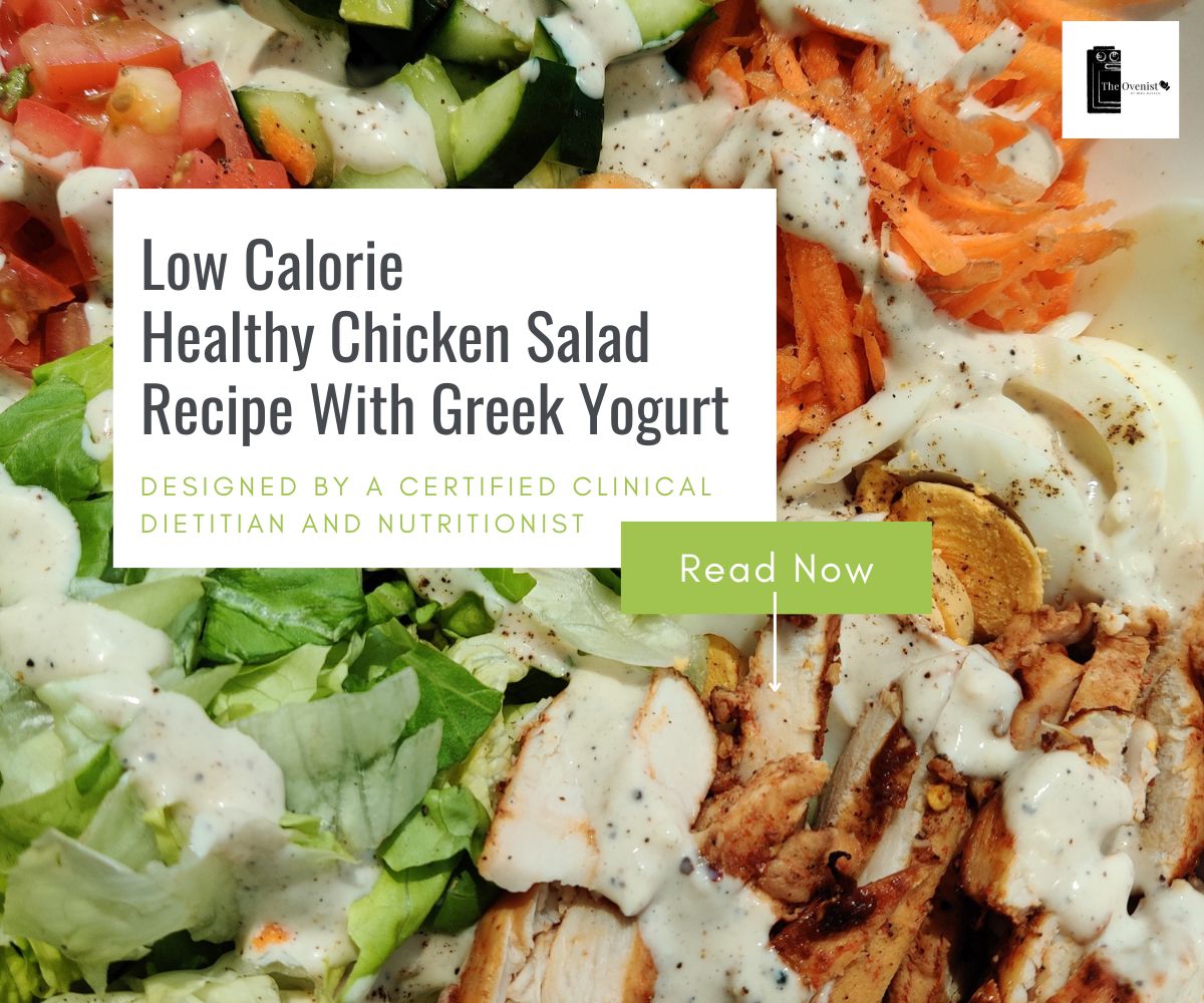 Healthy Chicken Salad Recipe With Greek Yogurt – Low Calorie