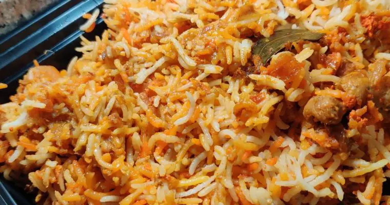 Pakistani Chicken Biryani Recipe | Low Calorie Bombay Biryani