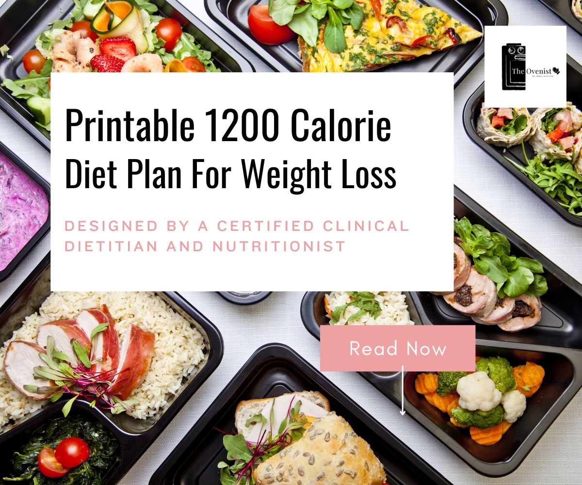 Printable 1200 Calorie Meal Plan | 7-Day High Protein Weight Loss