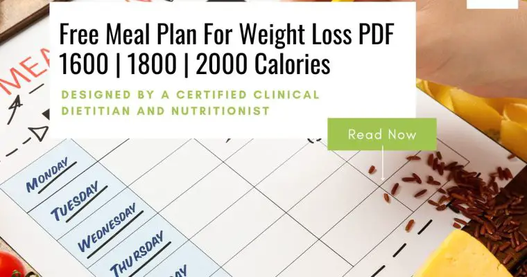 Free Meal Plans For Weight Loss | High Protein 7-Day Diet